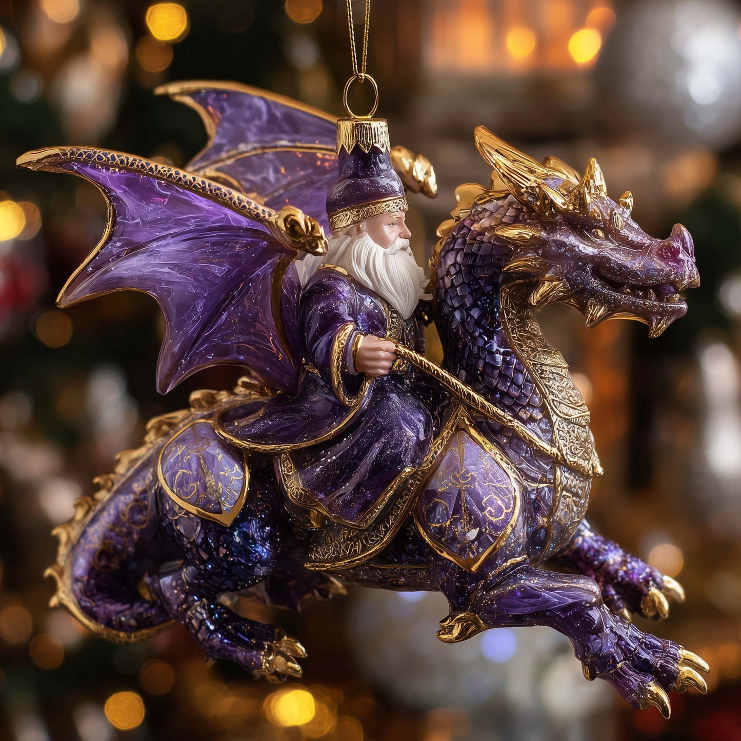 Mythic Journey Christmas Mica Ornament GFSPMA143