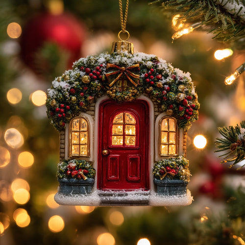 Christmas Mica Door Christmas Mica Ornament GFSPMA62