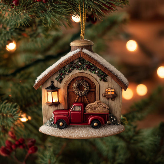 Christmas Mica Door Christmas Mica Ornament GFSPMA64