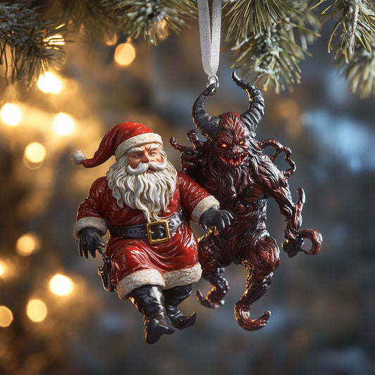 Krampus Christmas Mica Ornament GFSPMA95