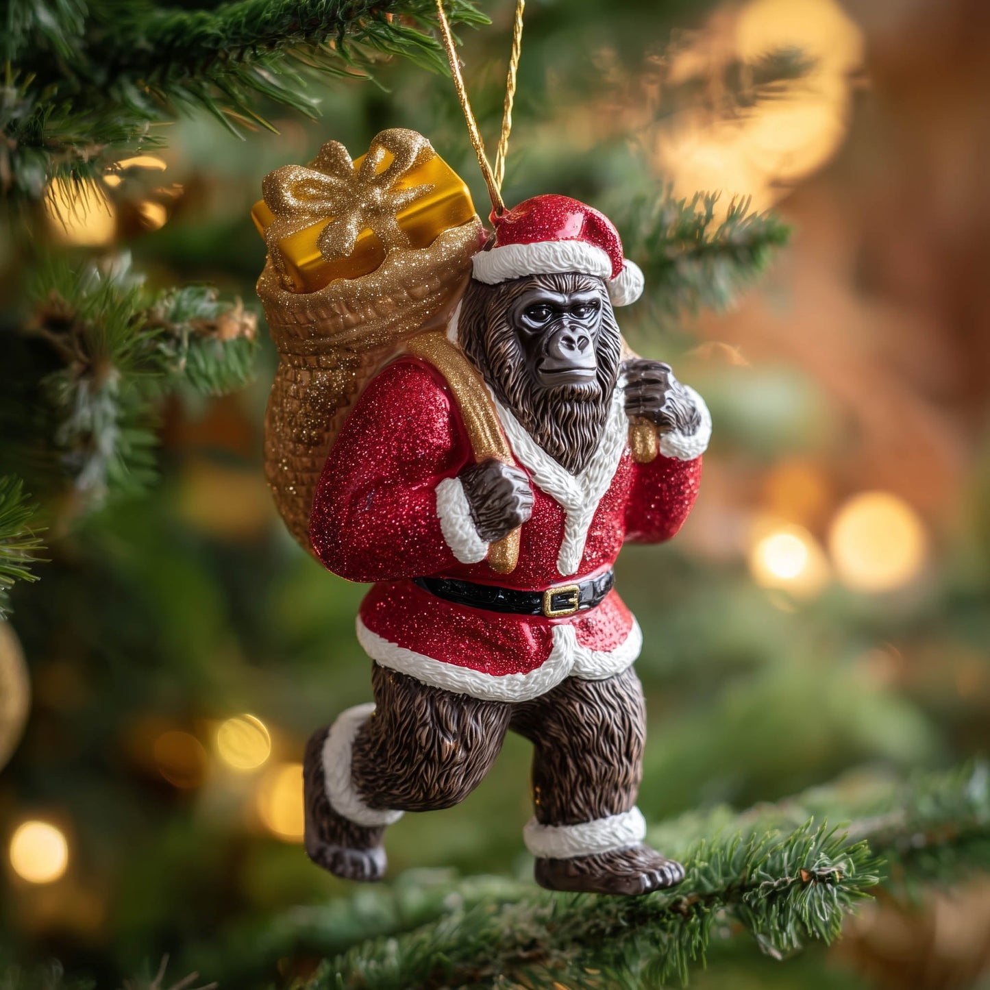 Bigfoot Presents Christmas Mica Ornament GFSPNT100