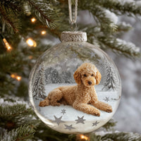 Winter Poodle Christmas Ornament GFSPNT110