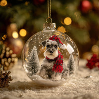 Christmas Schnauzer Christmas Ornament GFSPNT114