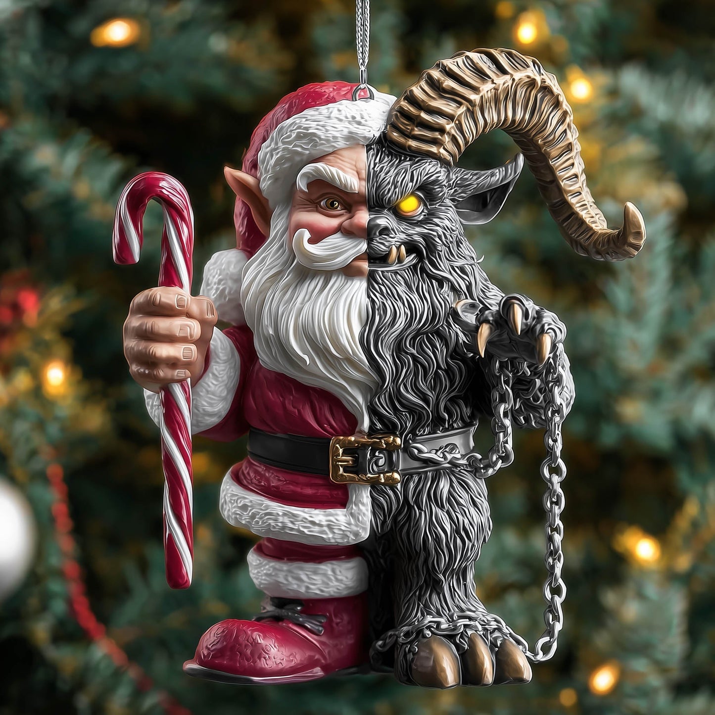 Krampus Christmas Mica Ornament GFSPNT116