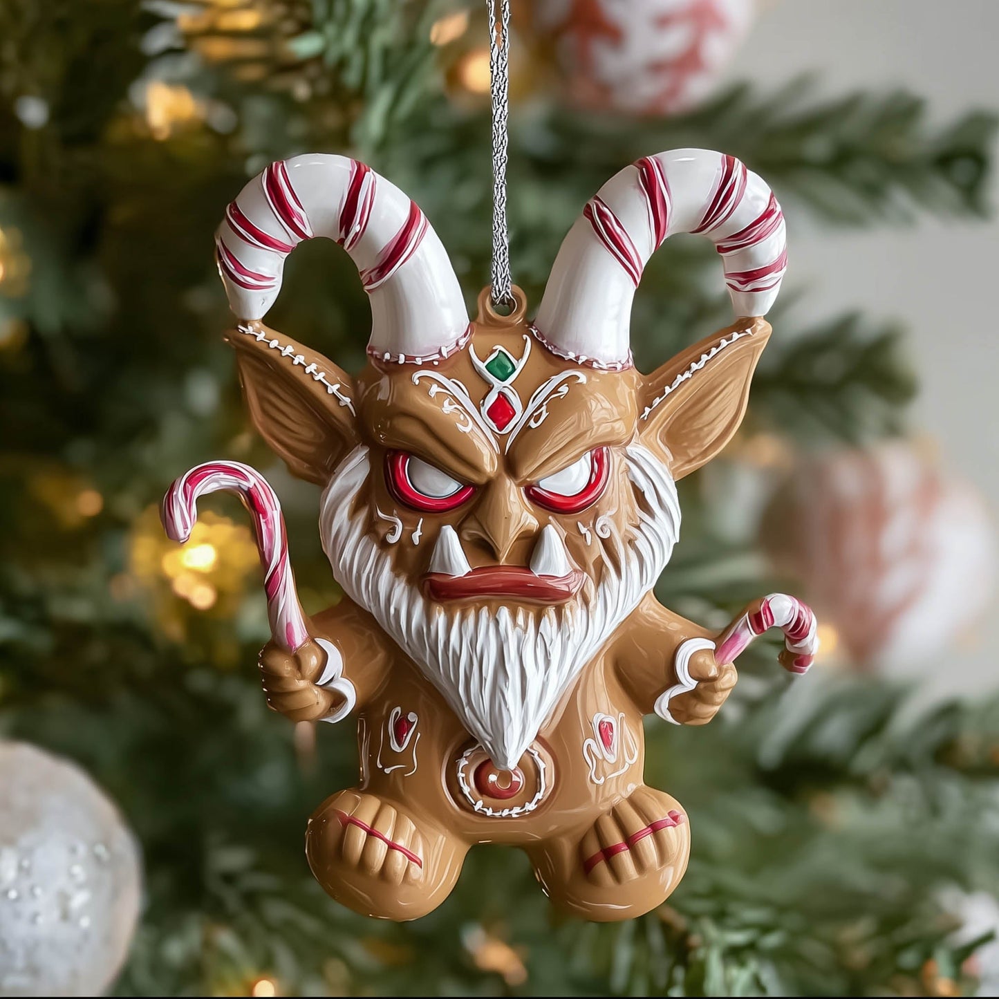 Krampus Christmas Mica Ornament GFSPNT117
