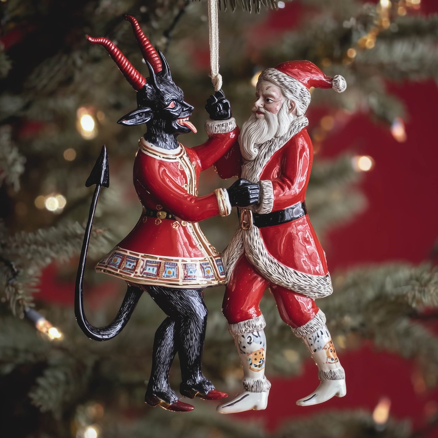 Krampus Christmas Mica Ornament GFSPNT119