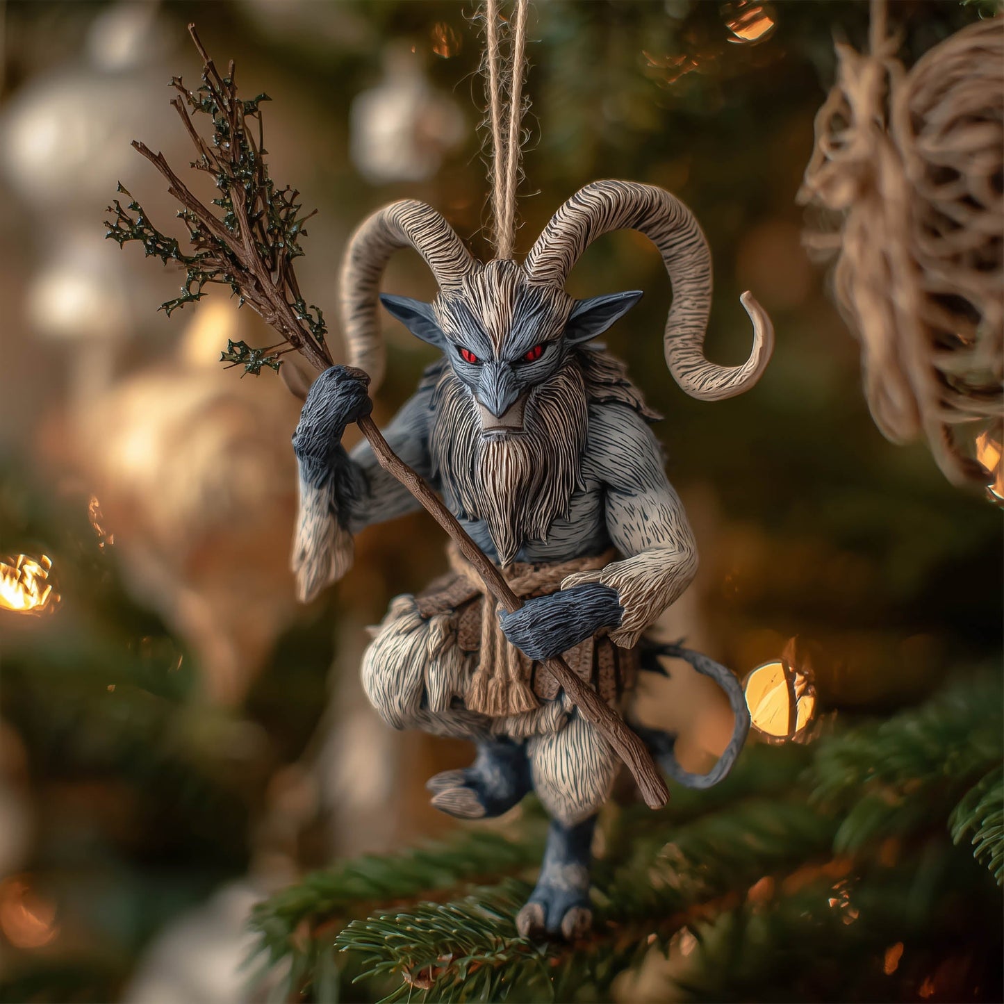 Krampus Christmas Mica Ornament GFSPNT122