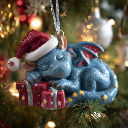 Yuletide Guardian Christmas Mica Ornament GFSPNT128