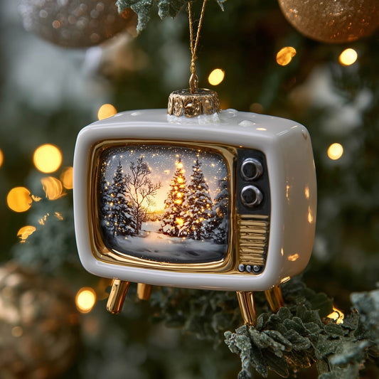 Christmas Mica Screen Christmas Mica Ornament GFSPNT133