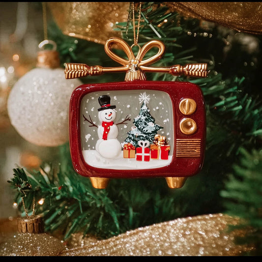 Christmas Mica Screen Christmas Mica Ornament GFSPNT134