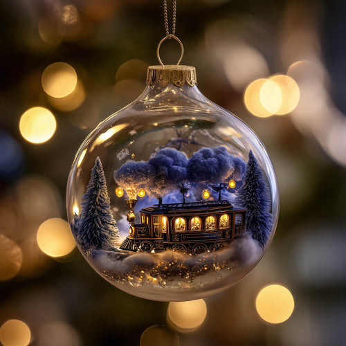 Midnight Express Christmas Mica Ornament GFSPNT139