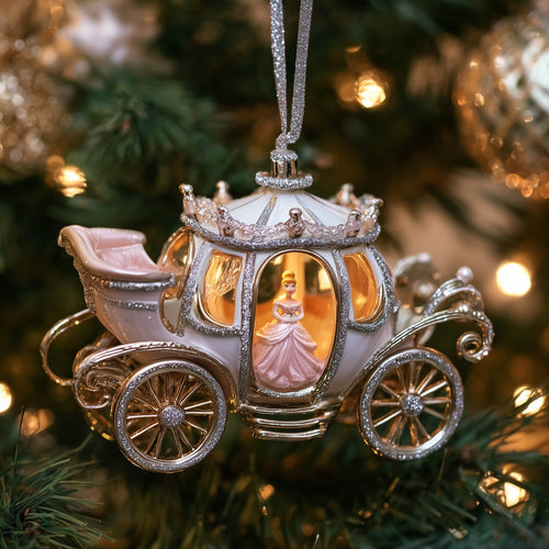 Majesty Carriage Christmas Mica Ornament GFSPNT150