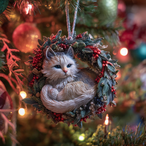 Ameowzing Holiday Christmas Mica Ornament GFSPNT161