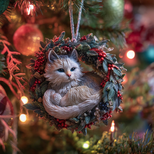 Ameowzing Holiday Christmas Mica Ornament GFSPNT161