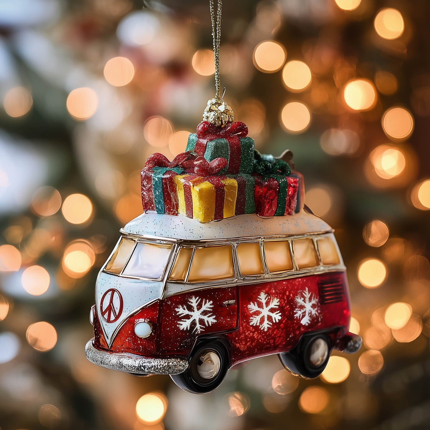 Christmas Mica Ride Christmas Mica Ornament GFSPNT52