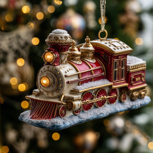 Snowbound Majesty Christmas Mica Ornament GFSPNT59