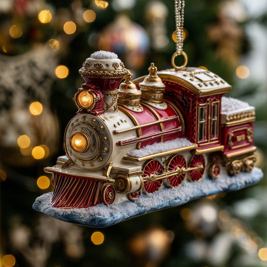 Snowbound Majesty Christmas Mica Ornament GFSPNT59