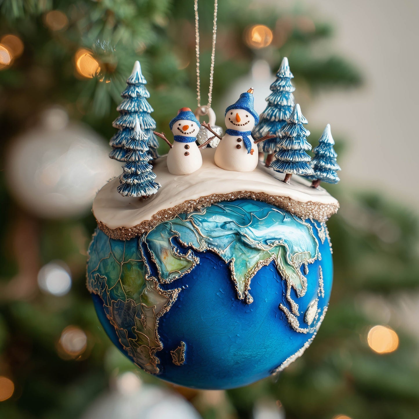 Global Christmas Mica Christmas Mica Ornament GFSPNT75