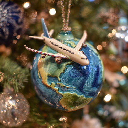 Peaceful Flights Christmas Mica Ornament GFSPNT77