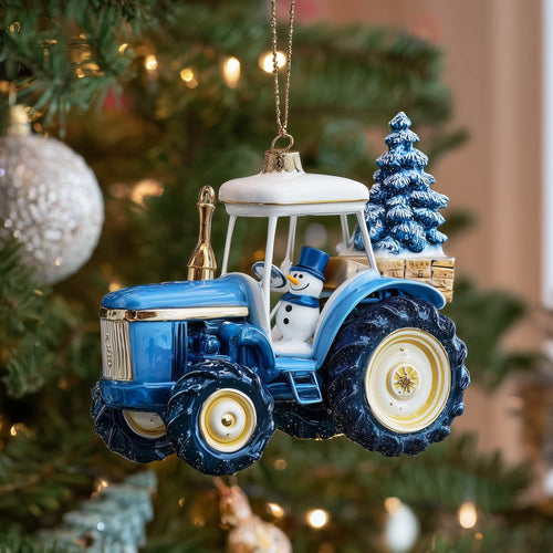 Yuletide Delivery Christmas Mica Ornament GFSPNT94