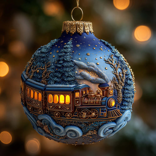 Fantasy Christmas Mica Express Christmas Mica Ornament GFSPQA101