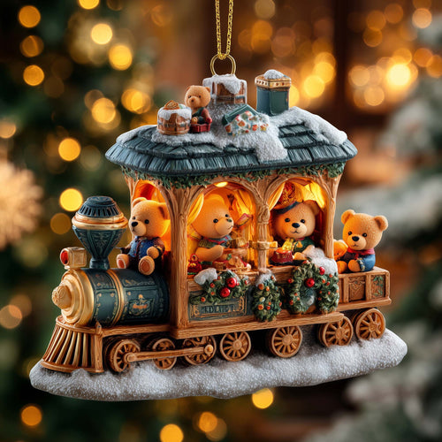 Into the Wonderland Christmas Mica Ornament GFSPQA103