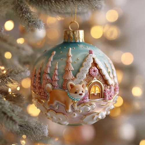 Sweet Wonderland Christmas Mica Ornament GFSPQA126