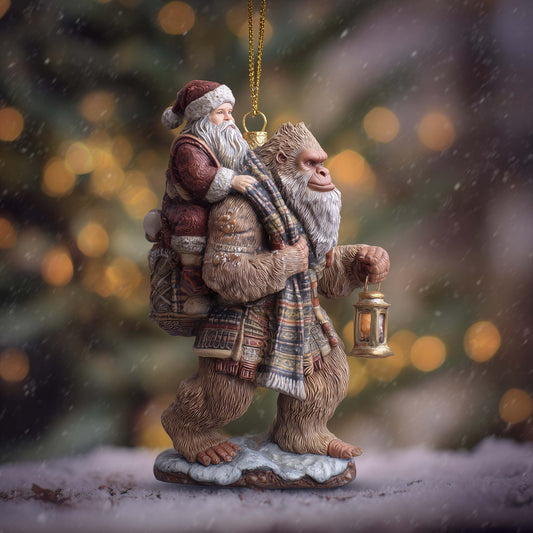 Silent Courier Christmas Mica Ornament GFSPQA172