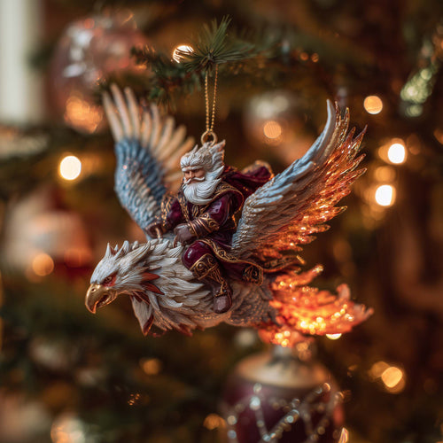 Blazing Rebirth Christmas Mica Ornament GFSPQA181