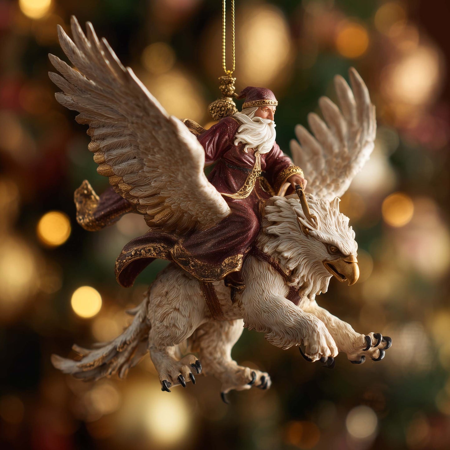 Winged Authority Christmas Mica Ornament GFSPQA183