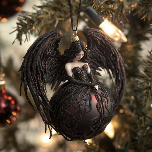 Fallen Angel Christmas Mica Ornament GFSPQA204