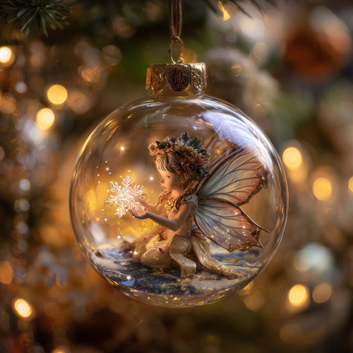 Cursed Fairy Christmas Mica Ornament GFSPQA91