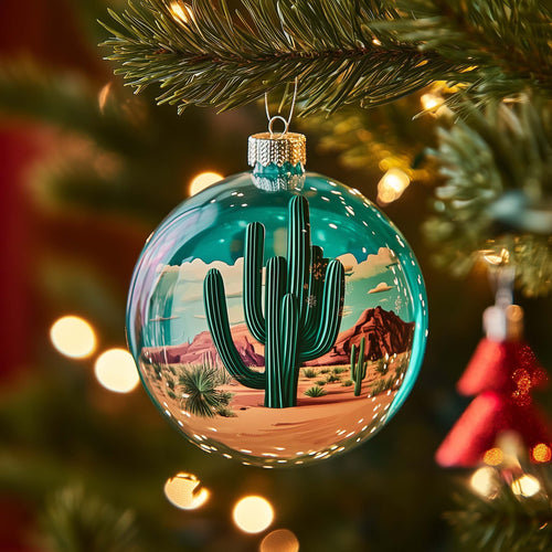 Desert Bauble Christmas Mica Ornament GFSPQM315