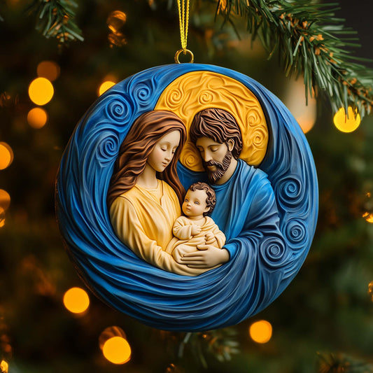 Holy Family Christmas Mica Ornament GFSPQM66