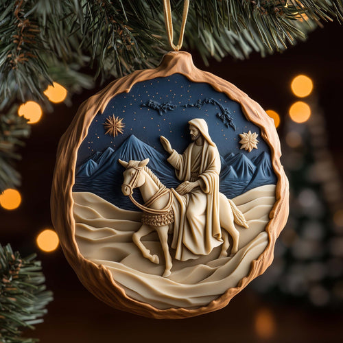 Desert Journey Christmas Mica Ornament GFSPQM72