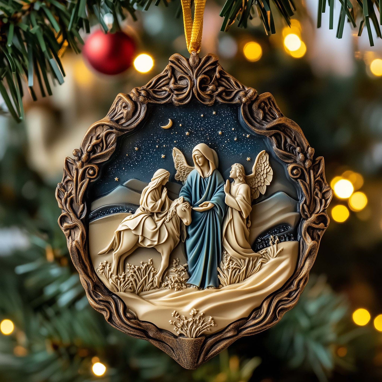 Angel Guide Christmas Mica Ornament GFSPQM73