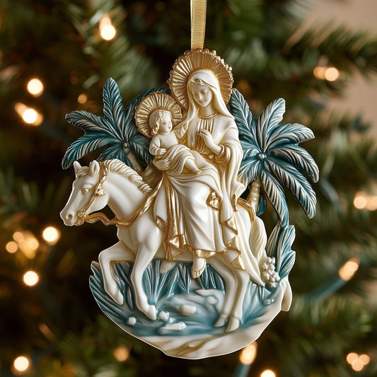 Holy Ride Christmas Mica Ornament GFSPQM84