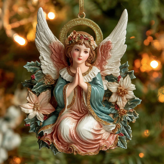 Christmas Mica Angel Christmas Mica Ornament GFSPTG12