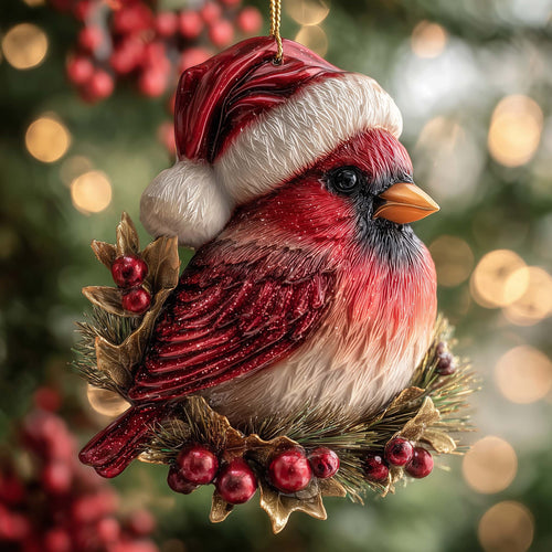 Cardinal Christmas Mica Ornament GFSPTG17