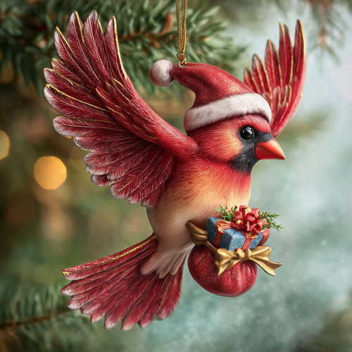 Cardinal Christmas Mica Ornament GFSPTG18