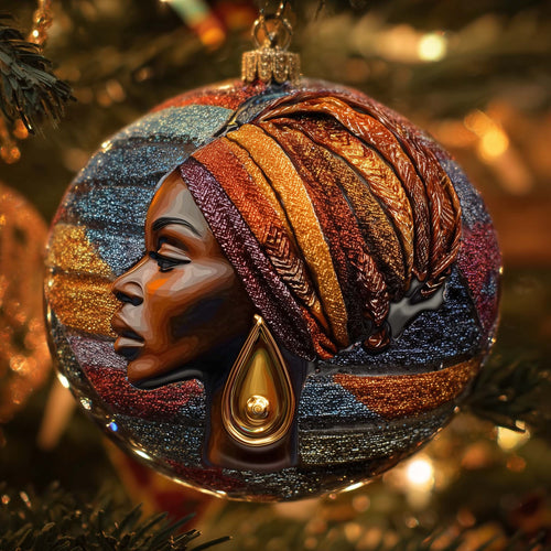 Golden Queens Christmas Mica Ornament GFSPTG28