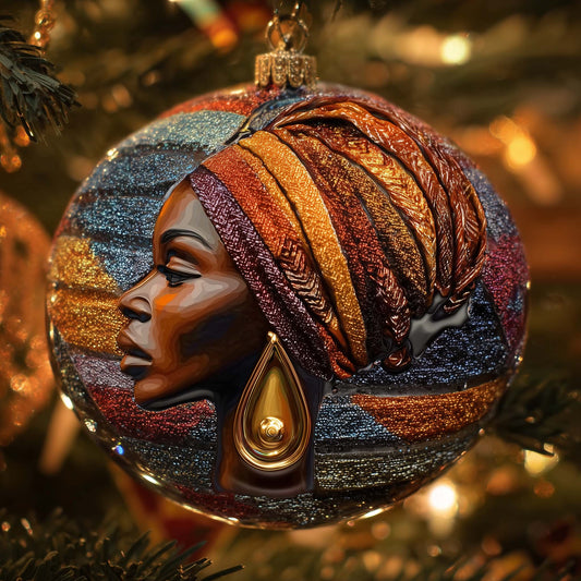 Golden Queens Christmas Mica Ornament GFSPTG28