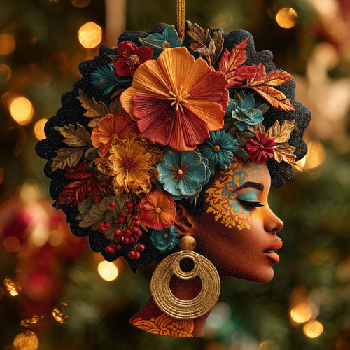 Golden Queens Christmas Mica Ornament GFSPTG37