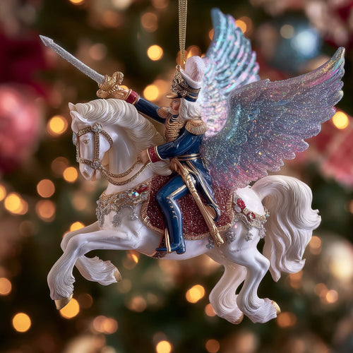 Festive Nutcracker Christmas Mica Ornament GFSPTG97