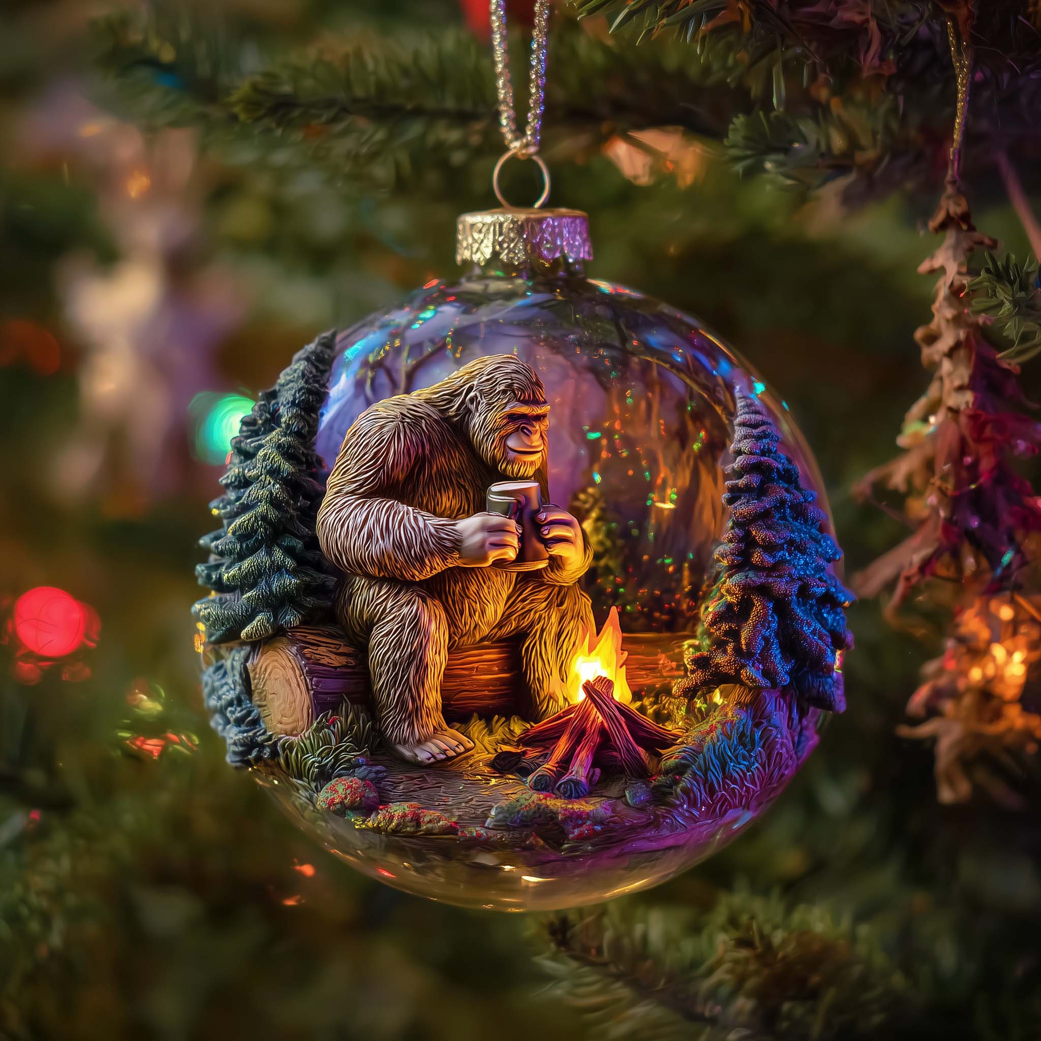 Forest Giant Christmas Mica Ornament GFSPTP107 – Patchique Store