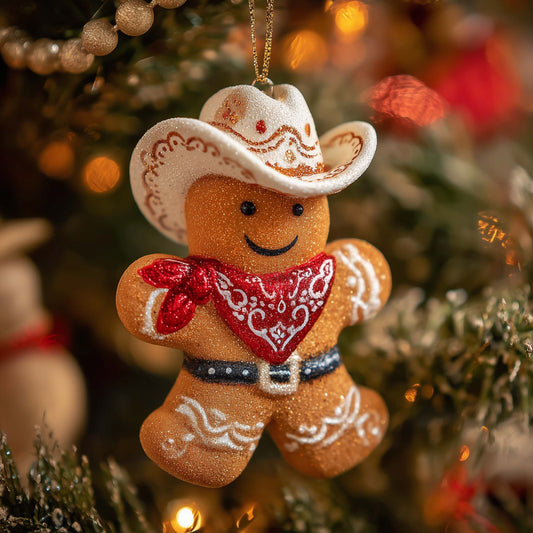 Howdy Christmas Mica Christmas Mica Ornament GFSPTP119