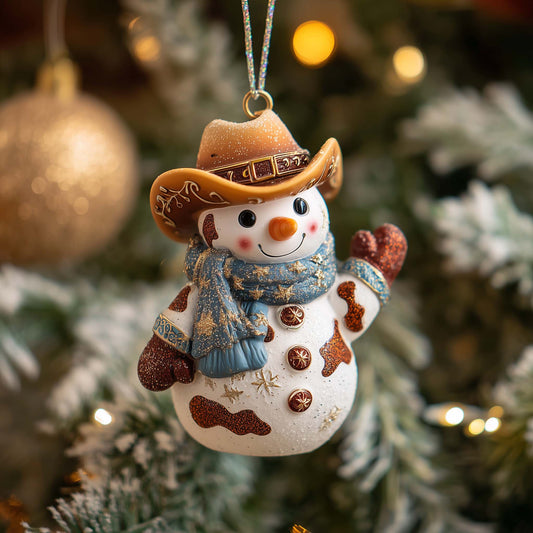 Howdy Christmas Mica Christmas Mica Ornament GFSPTP120