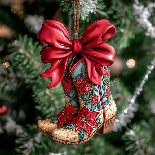 Howdy Christmas Mica Christmas Mica Ornament GFSPTP121