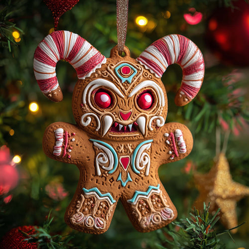 Krampus Eve Christmas Mica Ornament GFSPTP71