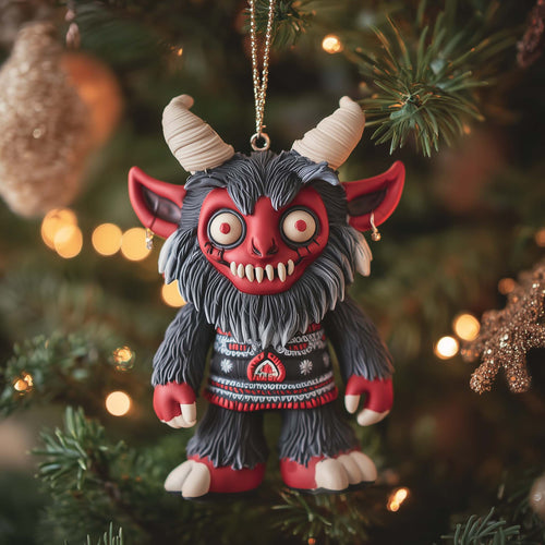 Krampus Eve Christmas Mica Ornament GFSPTP72
